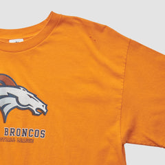 Denver Broncos NFL 2010s T-shirt - Orange Vintage for sale