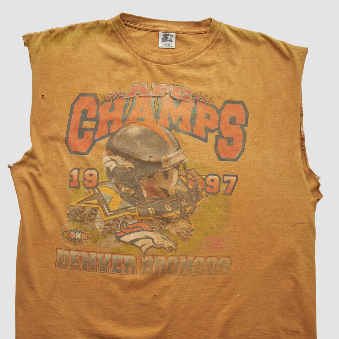 Denver Broncos Starter Tank - Clay Vintage for sale