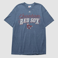 Boston Red Sox Majestic 2000s T-shirt Blue Vintage