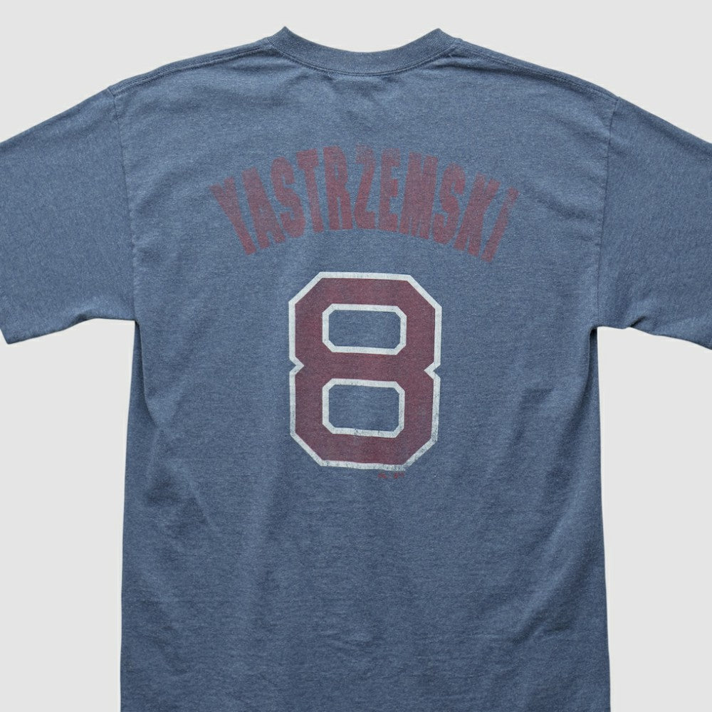 Boston Red Sox Majestic 2000s T-shirt Blue Vintage