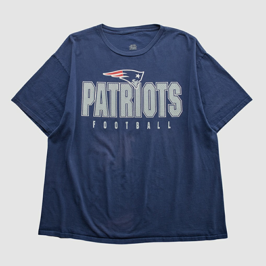 New England Patriots 2000s T-shirt - Navy Vintage sale
