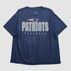 New England Patriots 2000s T-shirt - Navy Vintage sale