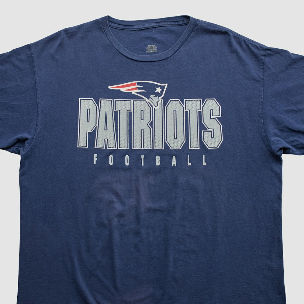 New England Patriots 2000s T-shirt - Navy Vintage sale