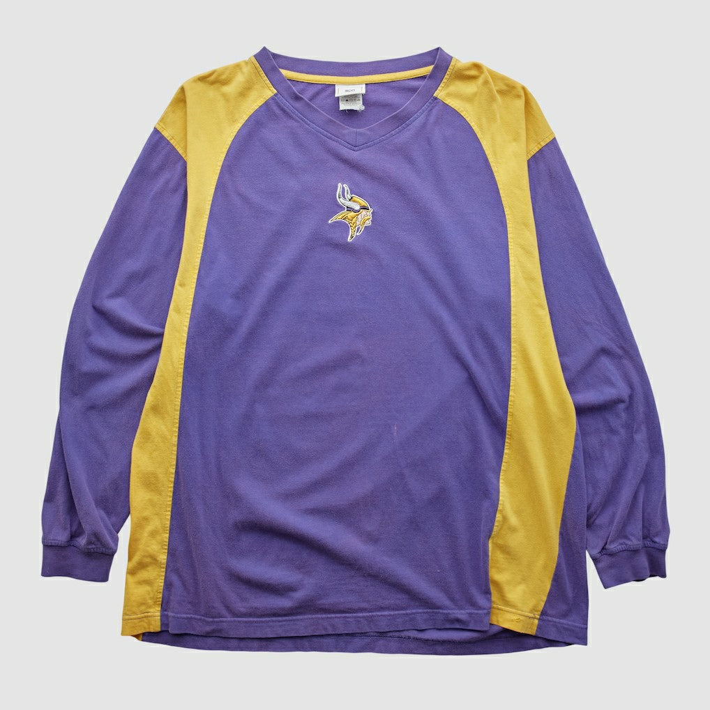 Minnesota Vikings NFL 2000s Long Sleeve T-shirt - Purple Vintage outlet