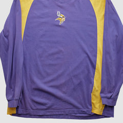 Minnesota Vikings NFL 2000s Long Sleeve T-shirt - Purple Vintage outlet