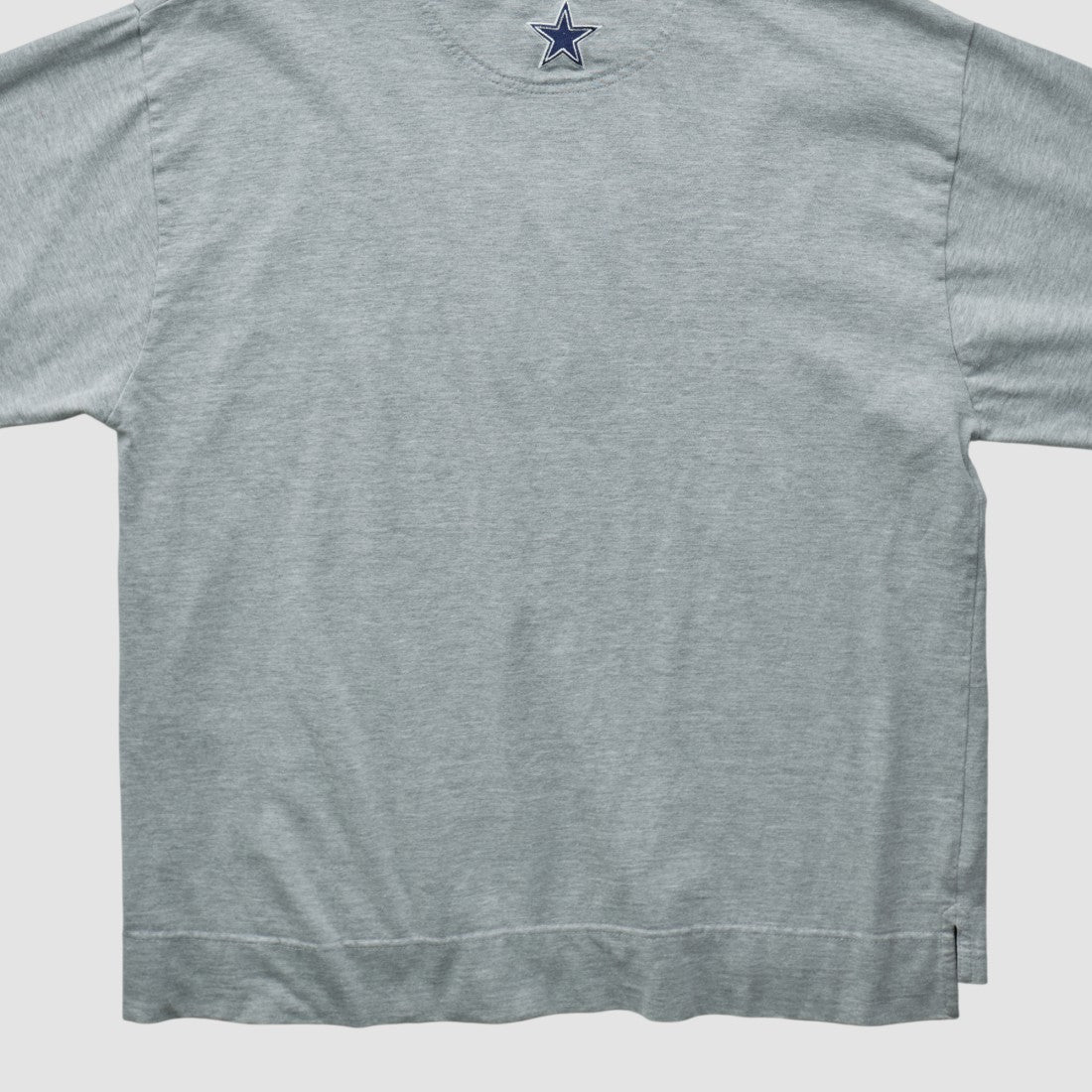 Dallas Cowboys Cowboys Authentic Apparel 2000s Long Sleeve T-shirt - Heather Gray Vintage on sale