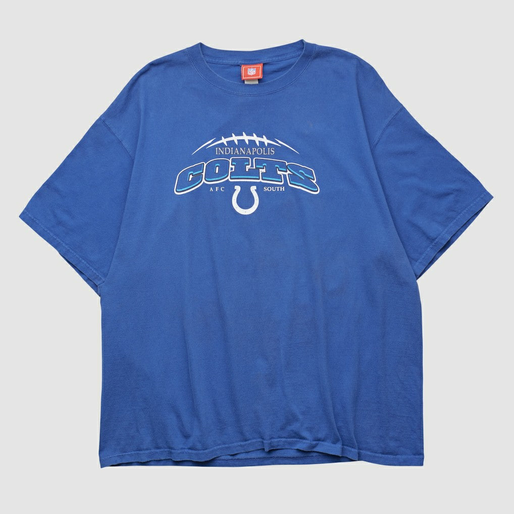 Indianapolis Colts NFL 2000s T-shirt - Blue Vintage for sale