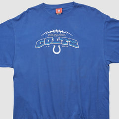 Indianapolis Colts NFL 2000s T-shirt - Blue Vintage for sale