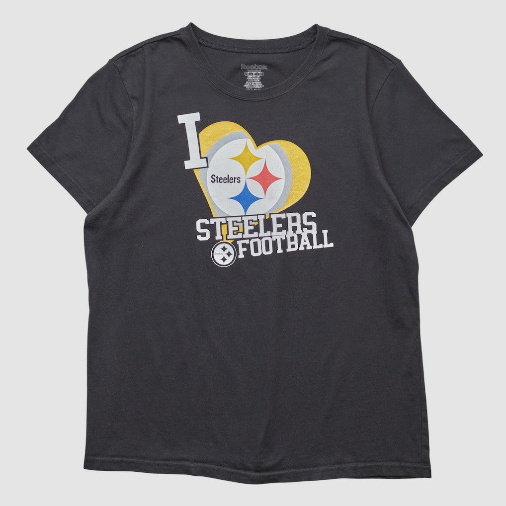 Pittsburgh Steelers Reebok 2000s T-shirt - Black Vintage outlet