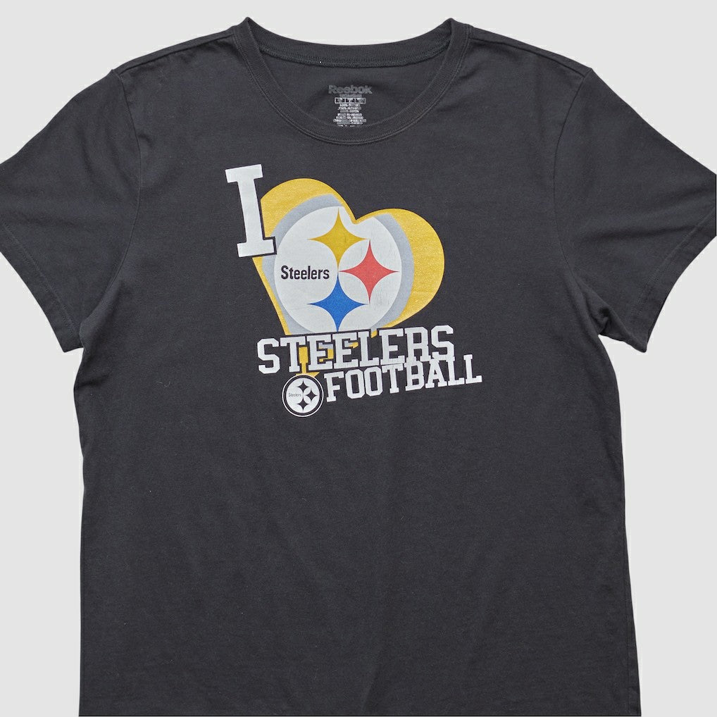 Pittsburgh Steelers Reebok 2000s T-shirt - Black Vintage outlet