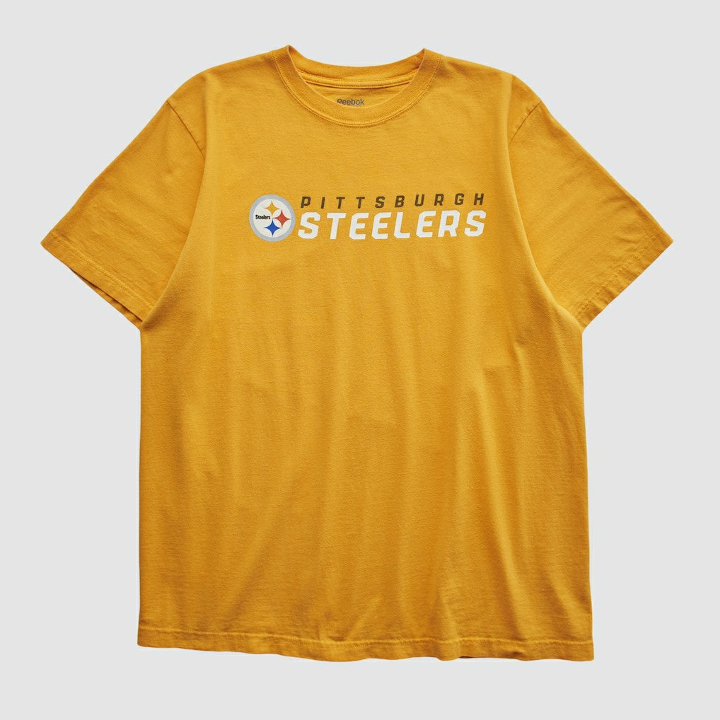 Pittsburgh Steelers Reebok 2000s T-shirt - Yellow Vintage outlet