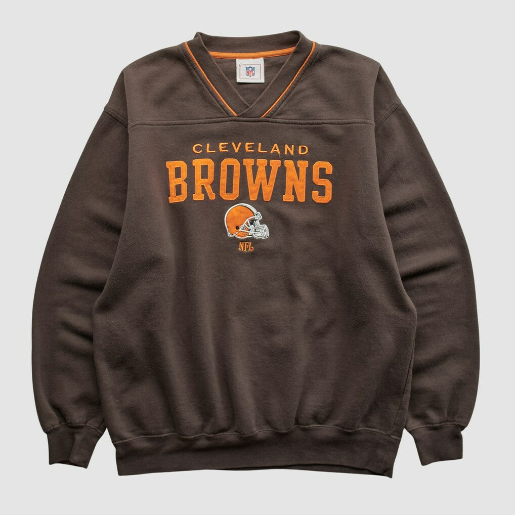 Cleveland Browns NFL 2000s Pullover Sweatshirt - Brown Vintage outlet
