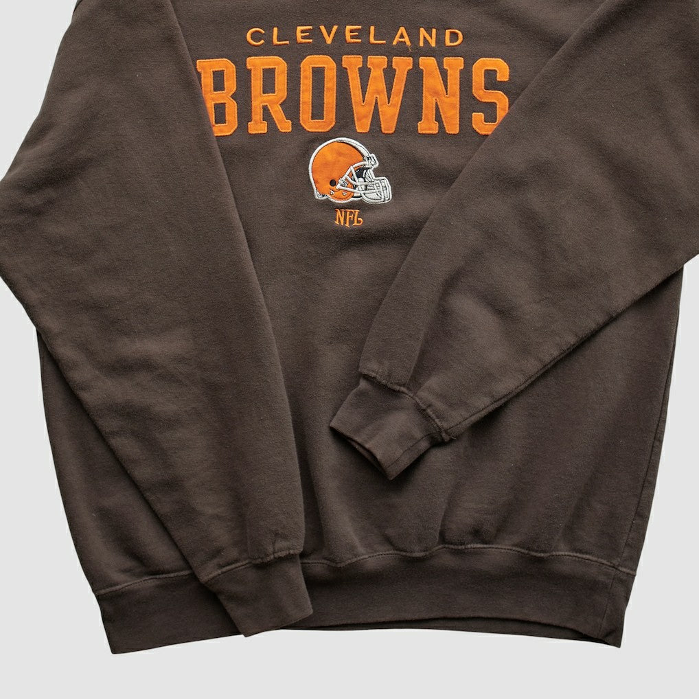 Cleveland Browns NFL 2000s Pullover Sweatshirt - Brown Vintage outlet