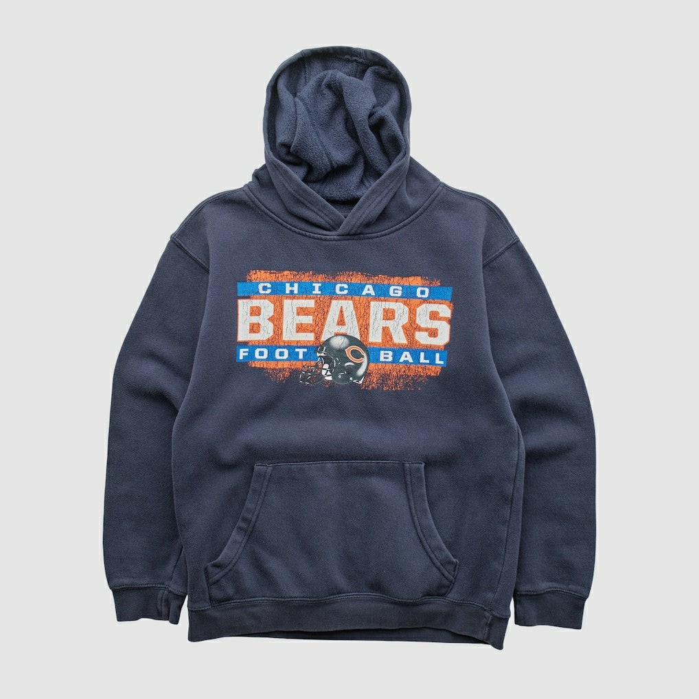 Chicago Bears NFL 2010s Hooded Pullover Sweatshirt - Navy Vintage for sale