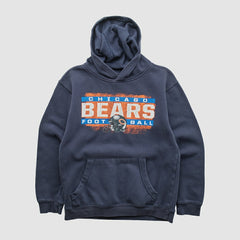 Chicago Bears NFL 2010s Hooded Pullover Sweatshirt - Navy Vintage for sale