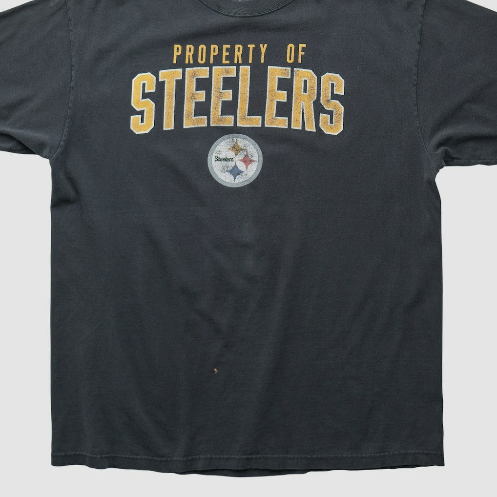 Pittsburgh Steelers Reebok 2000s T-shirt - Black Vintage outlet