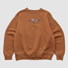 New England Patriots NFL 2000s Pullover Sweatshirt - Clay Vintage outlet