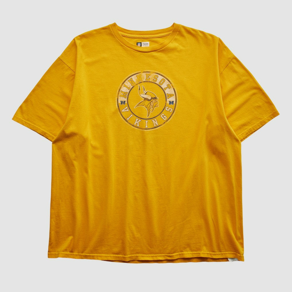 Minnesota Vikings NFL 2000s T-shirt - Yellow Vintage cheap