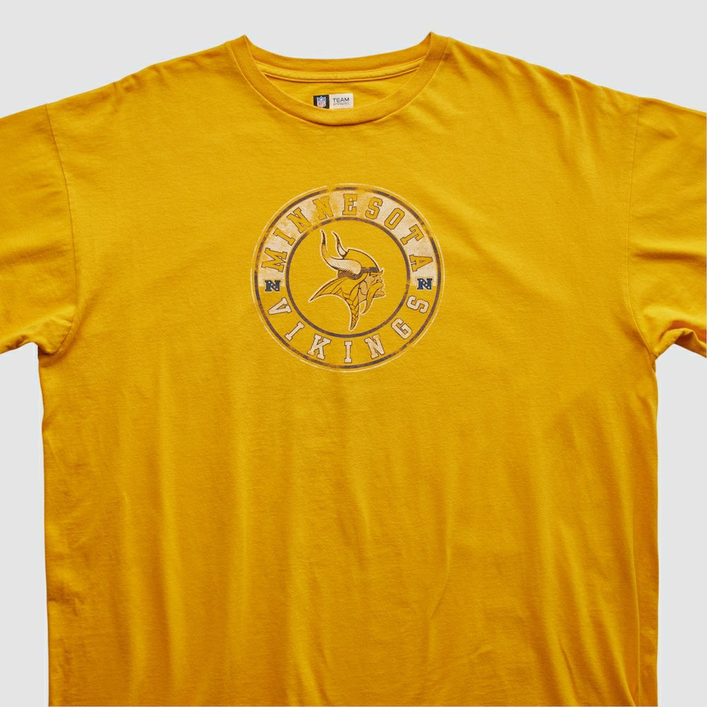 Minnesota Vikings NFL 2000s T-shirt - Yellow Vintage cheap