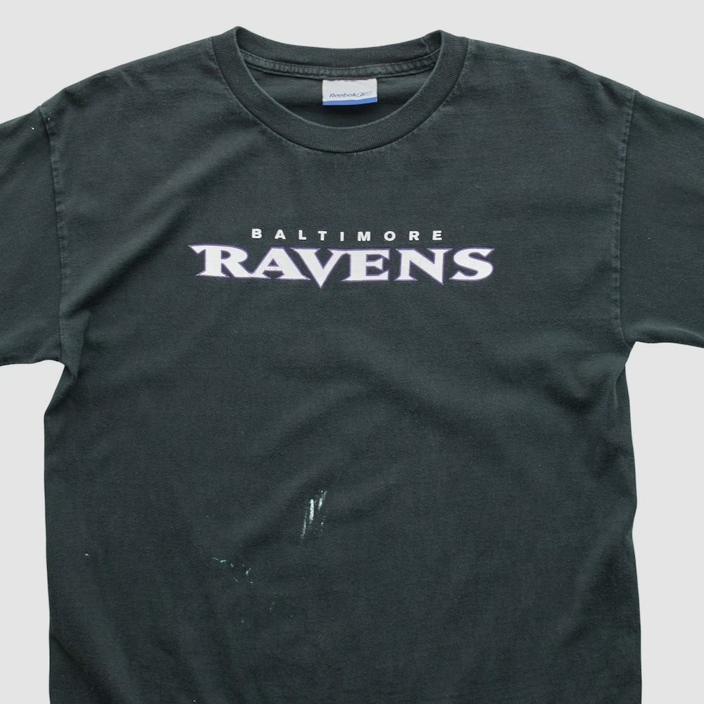 Baltimore Ravens Reebok 2000s Long Sleeve T-shirt - Black Vintage on sale