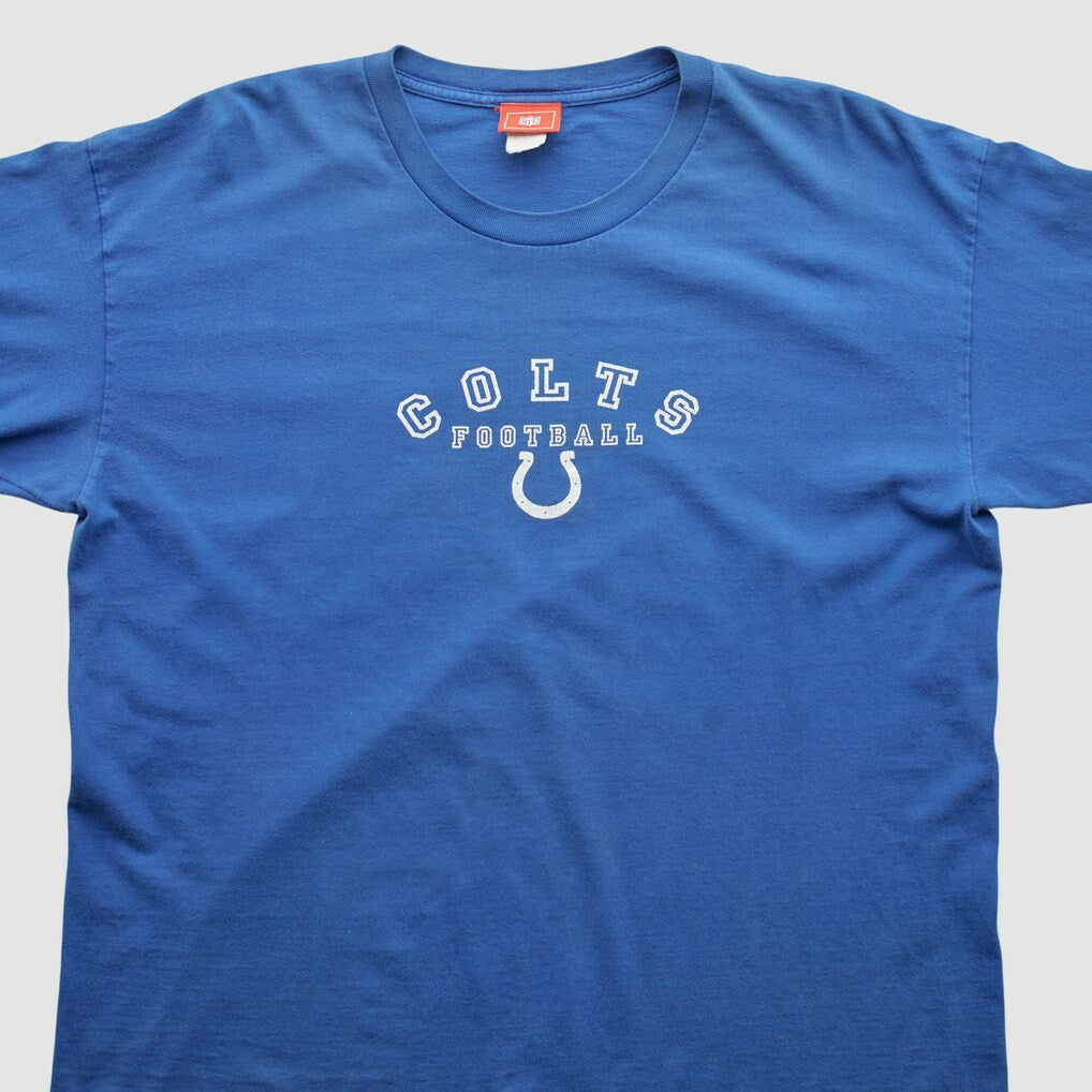 Indianapolis Colts NFL 2000s Long Sleeve T-shirt - Blue Vintage cheap