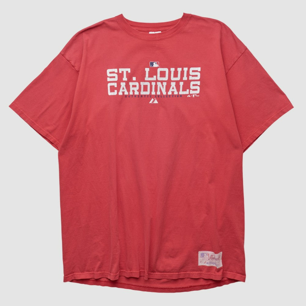 St. Louis Cardinals Majestic 2006 T-shirt Red Vintage