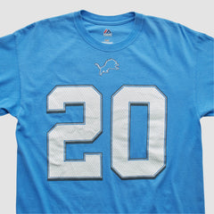 Detroit Lions Majestic 2000s T-shirt - Blue Vintage outlet