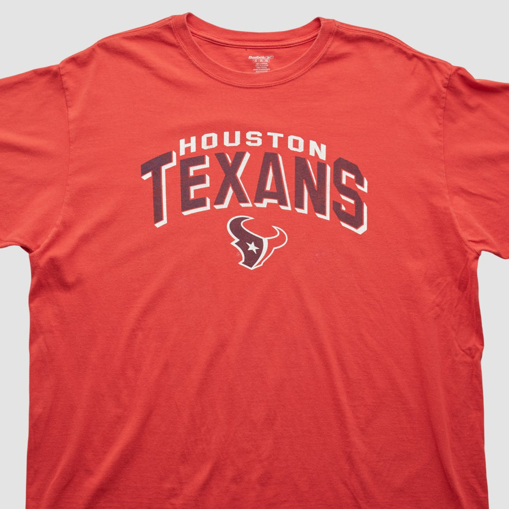 Houston Texans Reebok 2000s T-shirt - Red Vintage for sale