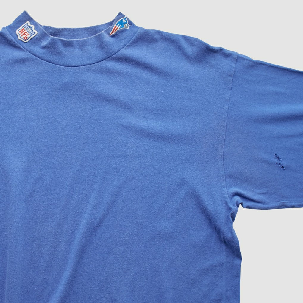 New England Patriots Champion 90s Long Sleeve T-shirt - Blue Vintage online