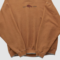 Denver Broncos Champion 2000s Pullover Sweatshirt - Clay Vintage sale