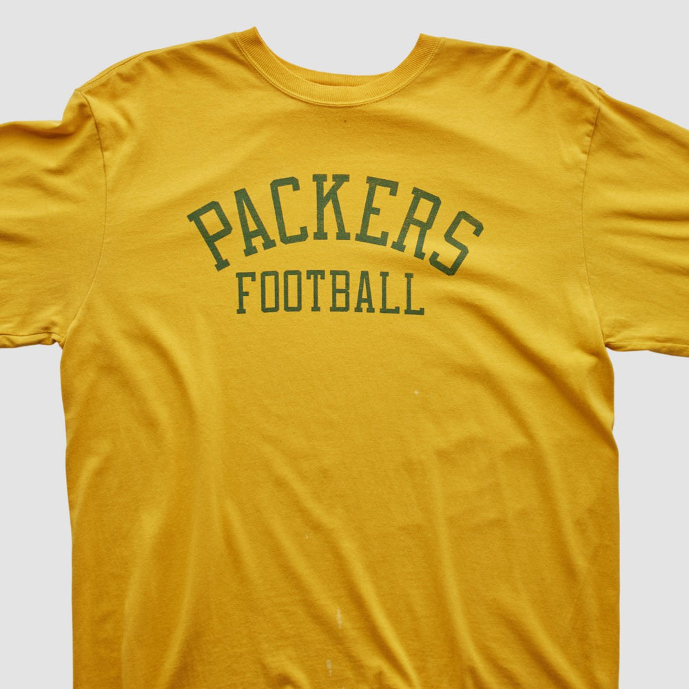 Green Bay Packers Reebok 2000s Long Sleeve T-shirt - Yellow Vintage outlet