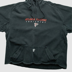 Atlanta Falcons Reebok 2000s Hooded Pullover Sweatshirt - Black Vintage cheap