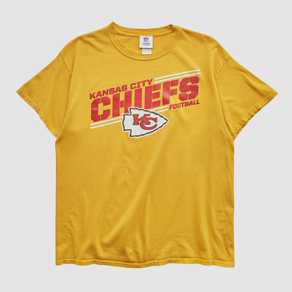 Kansas City Chiefs NFL 2010s T-shirt - Yellow Vintage outlet