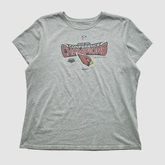 Arizona Cardinals Reebok 2008 T-shirt - Heather Gray Vintage for sale