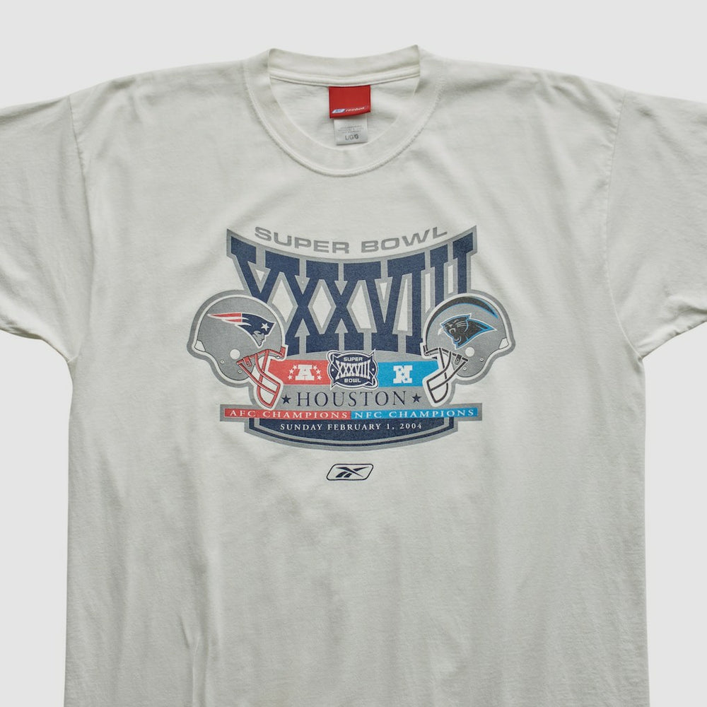 New England Patriots Reebok 2004 T-shirt - White Vintage outlet