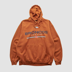 Denver Broncos NFL 2010s Hooded Pullover Sweatshirt - Clay Vintage outlet