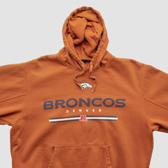 Denver Broncos NFL 2010s Hooded Pullover Sweatshirt - Clay Vintage outlet