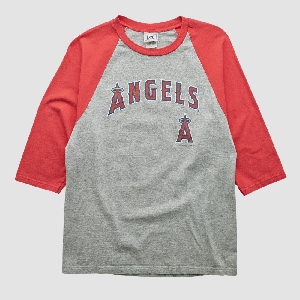 Los Angeles Angels Lee Apparel 2007 T-shirt Heather Gray Vintage