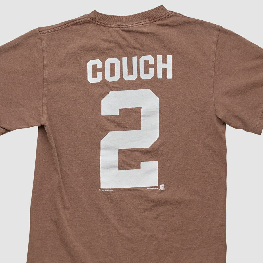 Cleveland Browns Lee Apparel 90s T-shirt - Brown Vintage for sale