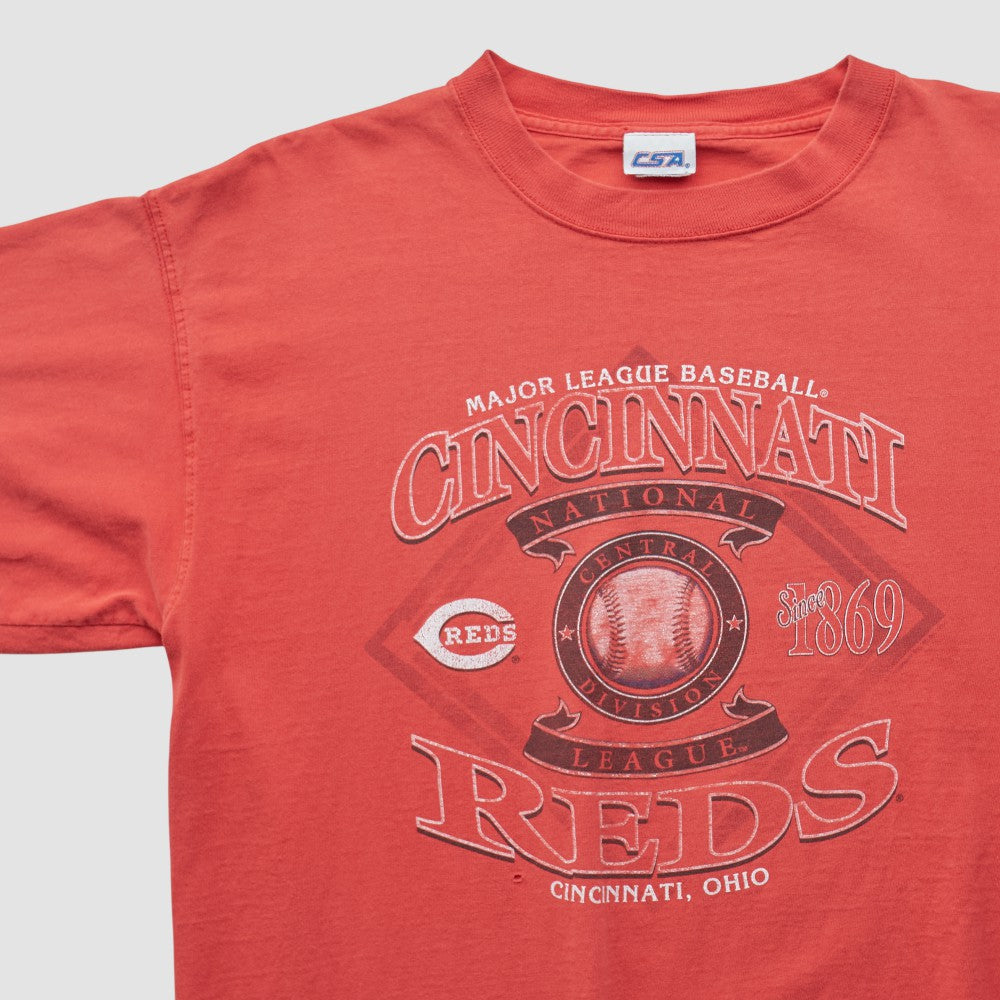 Cincinnati Reds CSA 2000s T-shirt Red Vintage