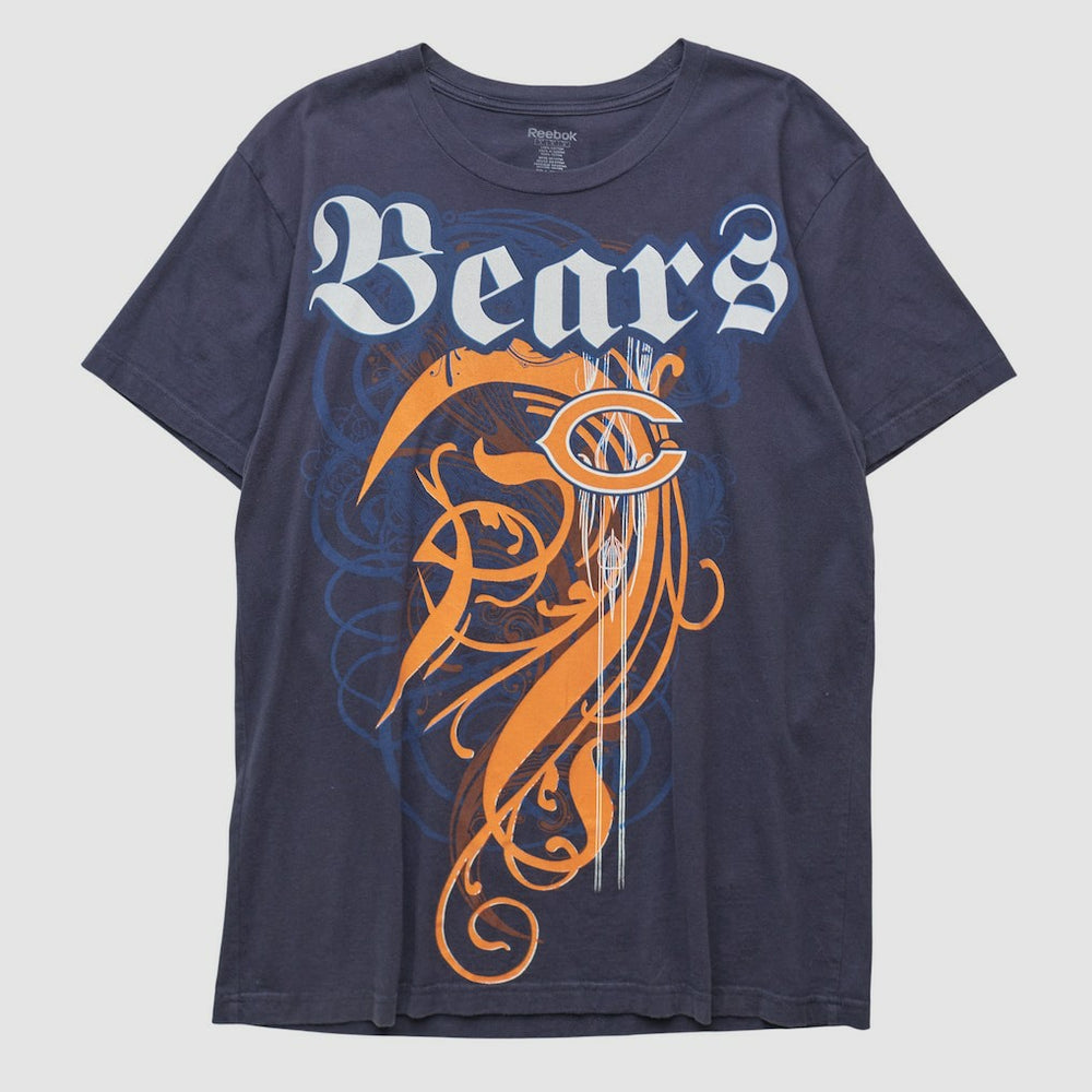 Chicago Bears Reebok 2000s T-shirt - Navy Vintage for sale