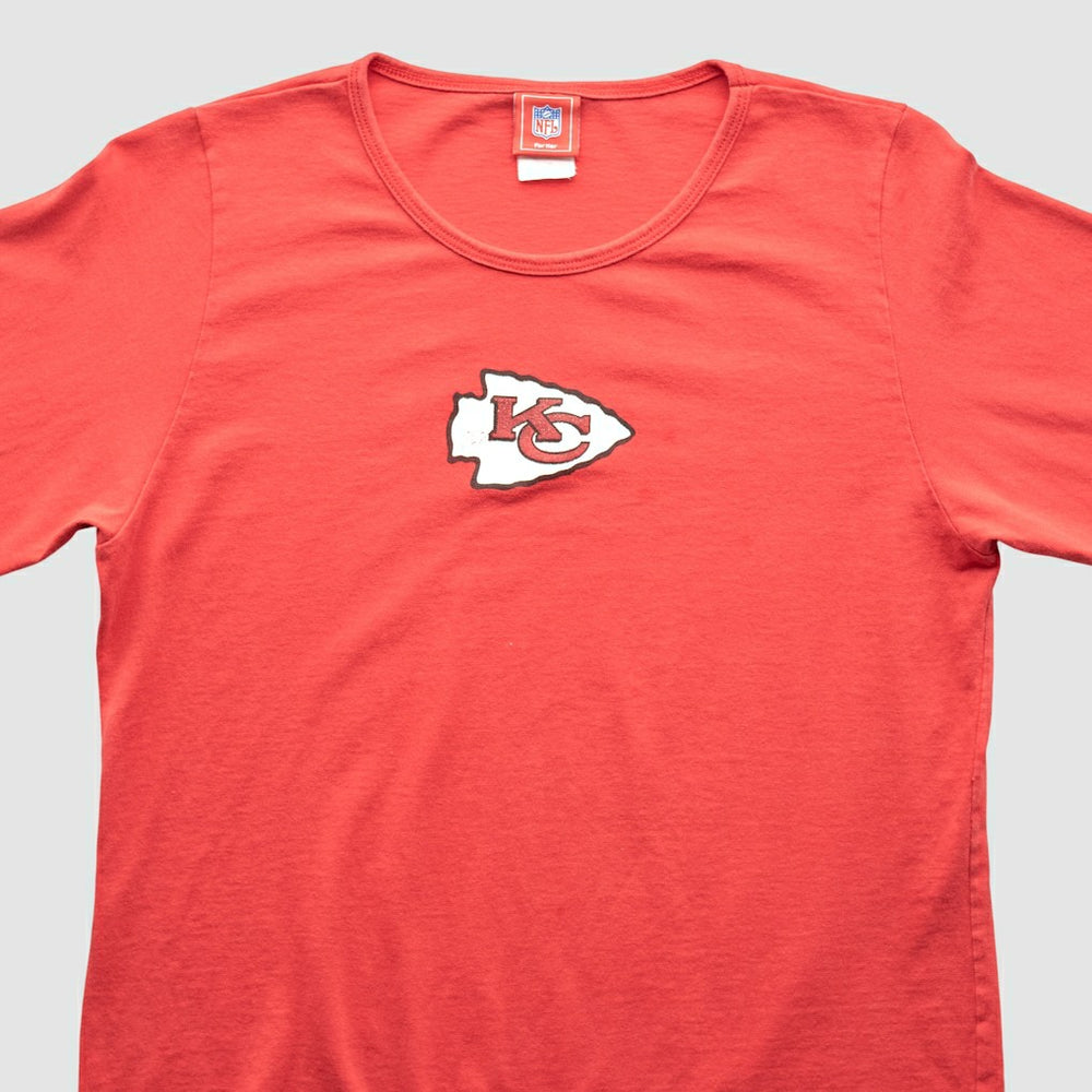 Kansas City Chiefs NFL 2000s Long Sleeve T-shirt - Red Vintage discount