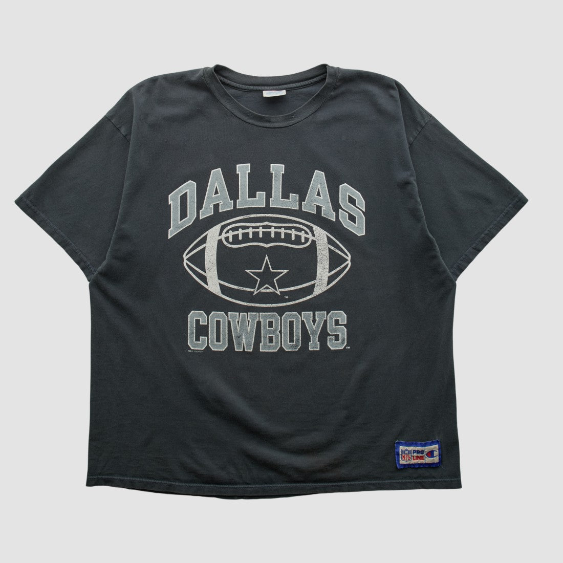 Dallas Cowboys Champion 90s T-shirt - Black Vintage online