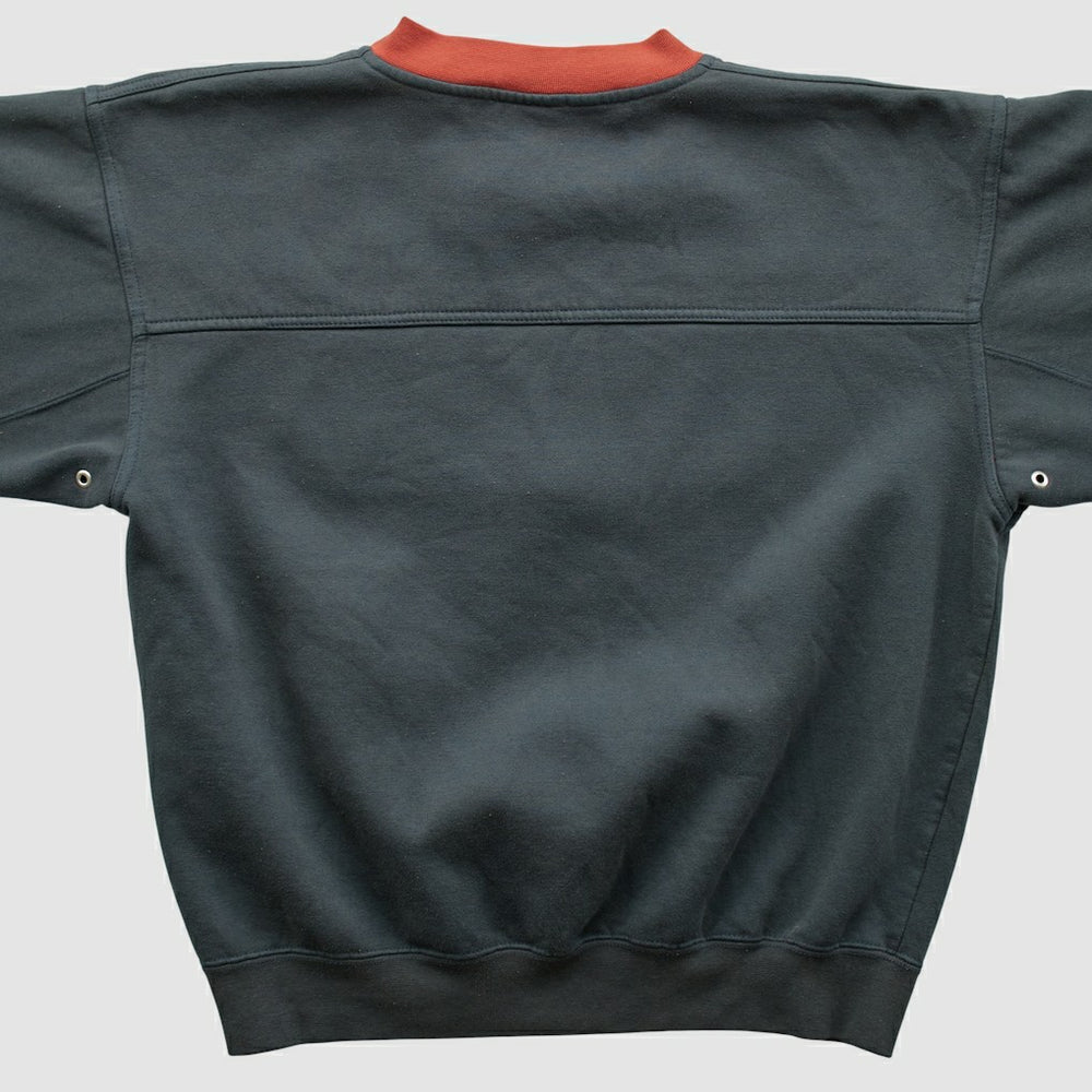 New York Giants Lee Apparel 90s Pullover Sweatshirt - Charcoal Vintage for sale
