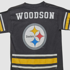 Pittsburgh Steelers Pro Player 90s T-shirt - Black Vintage cheap