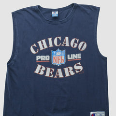 Chicago Bears Champion 90s Tank - Navy Vintage outlet