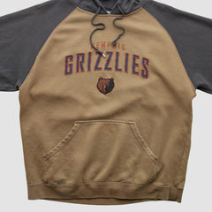Memphis Grizzlies Reebok 2000s Hooded Pullover Sweatshirt - Clay Vintage online