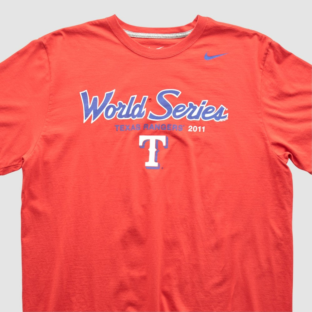 Texas Rangers 2011 T-shirt Red Vintage