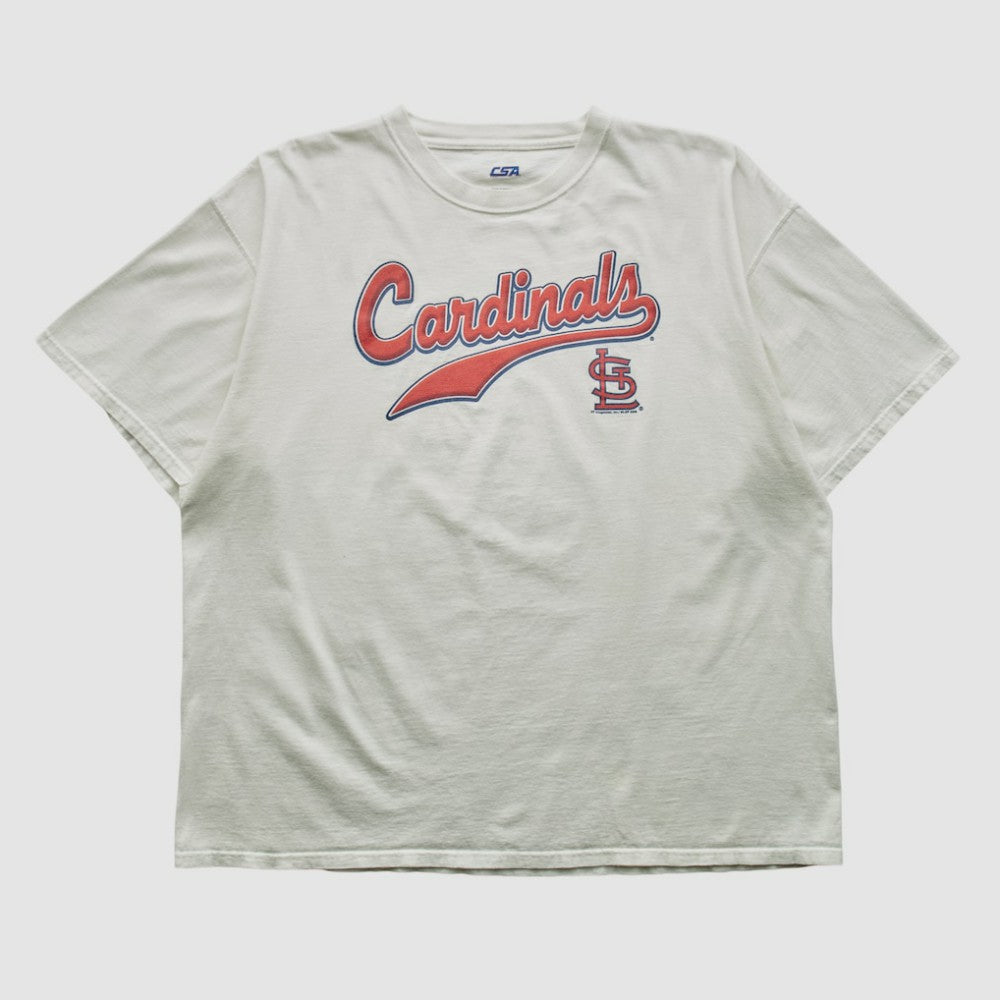 St. Louis Cardinals CSA 2000s T-shirt White Vintage