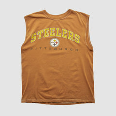 Pittsburgh Steelers True Fan 90s Tank - Clay Vintage sale
